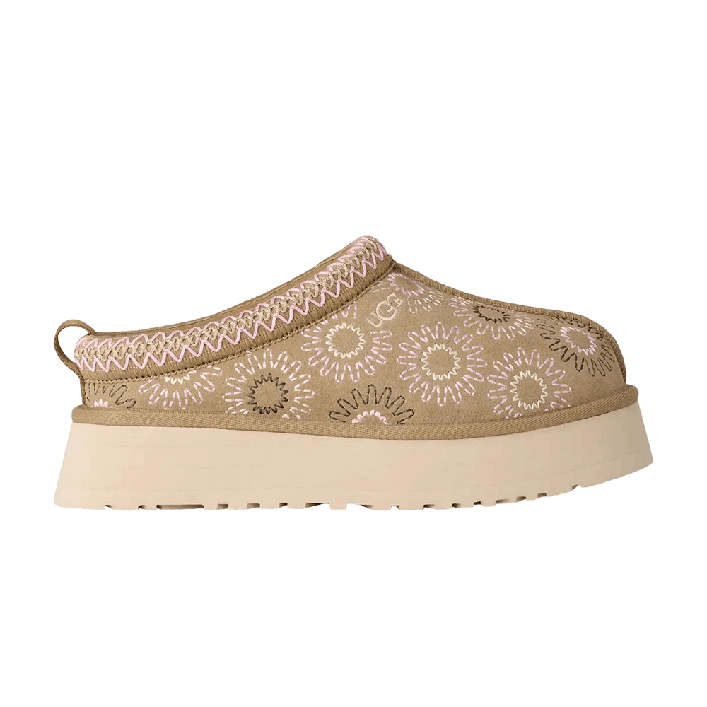 Mules UGG Tazz Sun Stitch Mustard Seed (Femme)