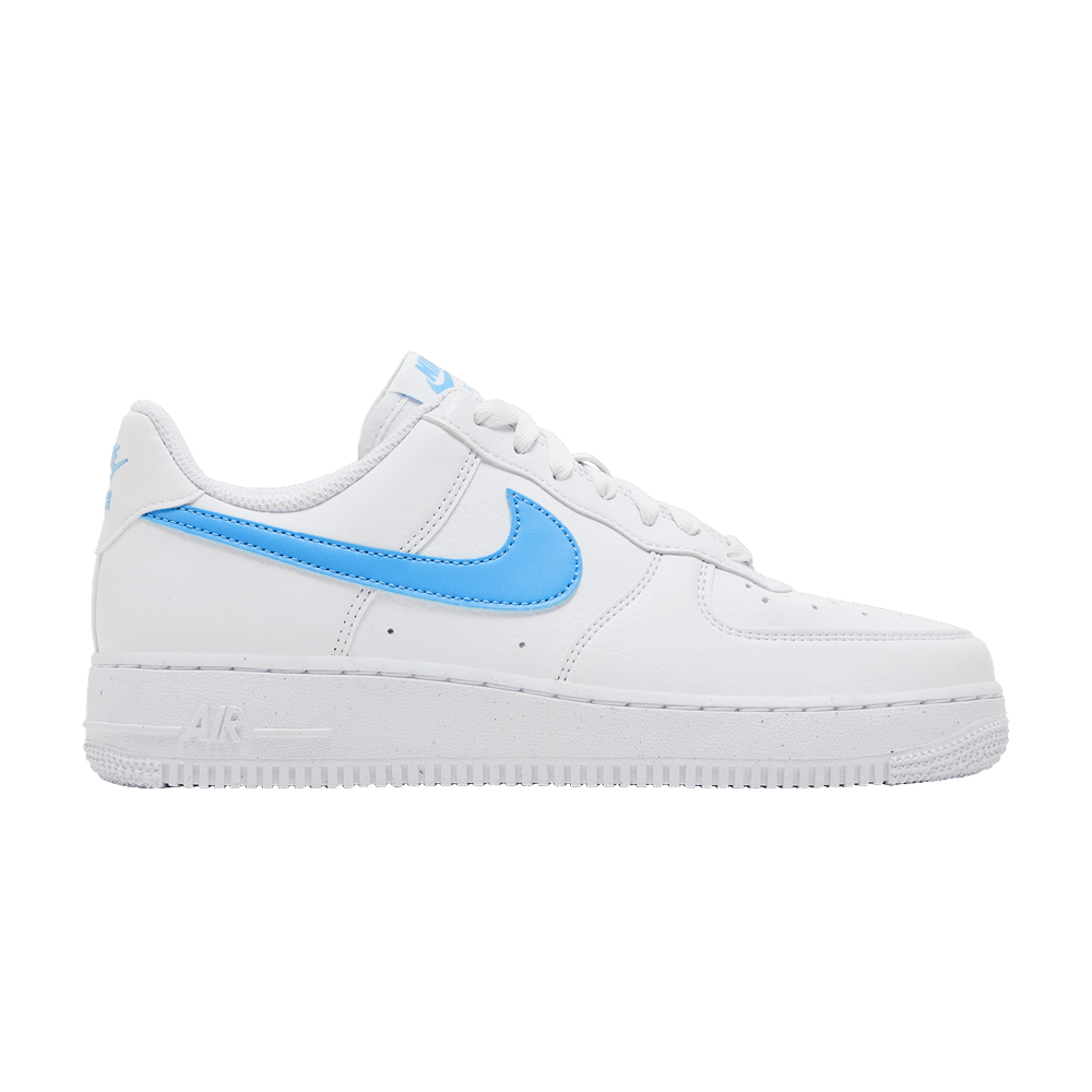 Nike Air Force 1 Low '07 Blanc Université Bleu (Femme)