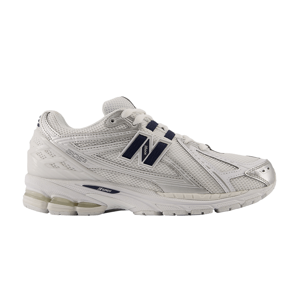New Balance 1906R Blanc Bleu marine Argent Métallisé