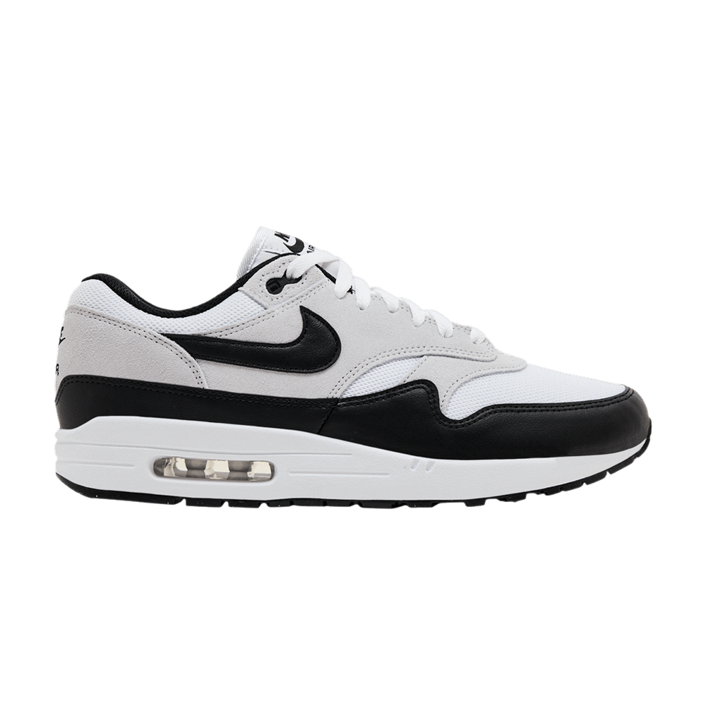 Nike Air Max 1 Essential Blanc Platine Pur Noir