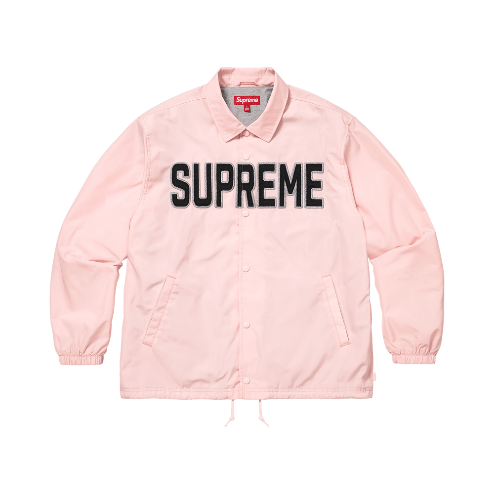 Supreme Spellout Coaches Jacket « Pink »