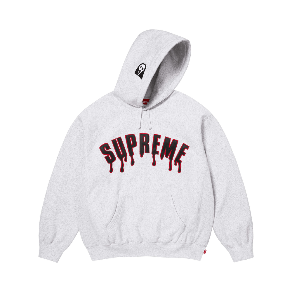Supreme Ghostface Arc Hooded Sweatshirt « Ash Grey »