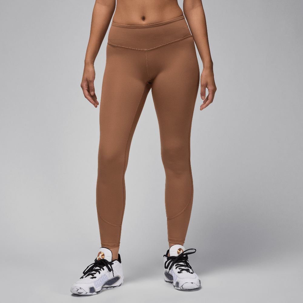 Jordan Sport Legging pour femme marron/blanc