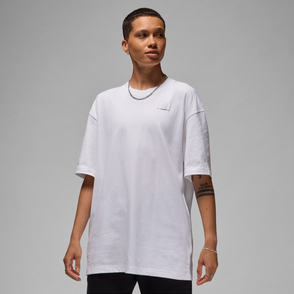 T-shirt oversize Jordan Essentials pour femme Blanc