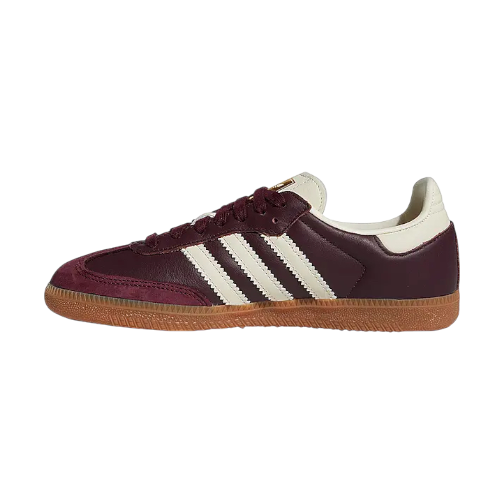 Adidas Samba OG Maroon Gold Metall