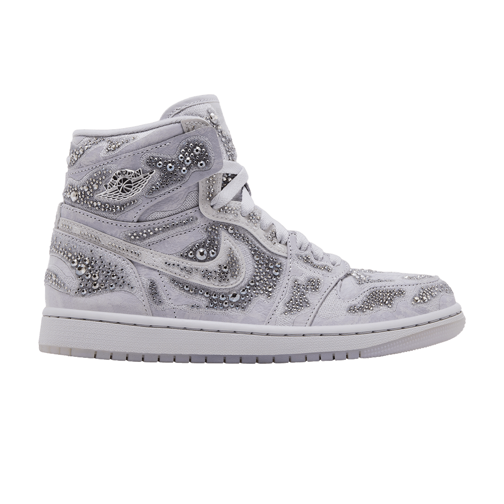 Jordan 1 Retro High OG Swarovski Vast Grey (Femme)