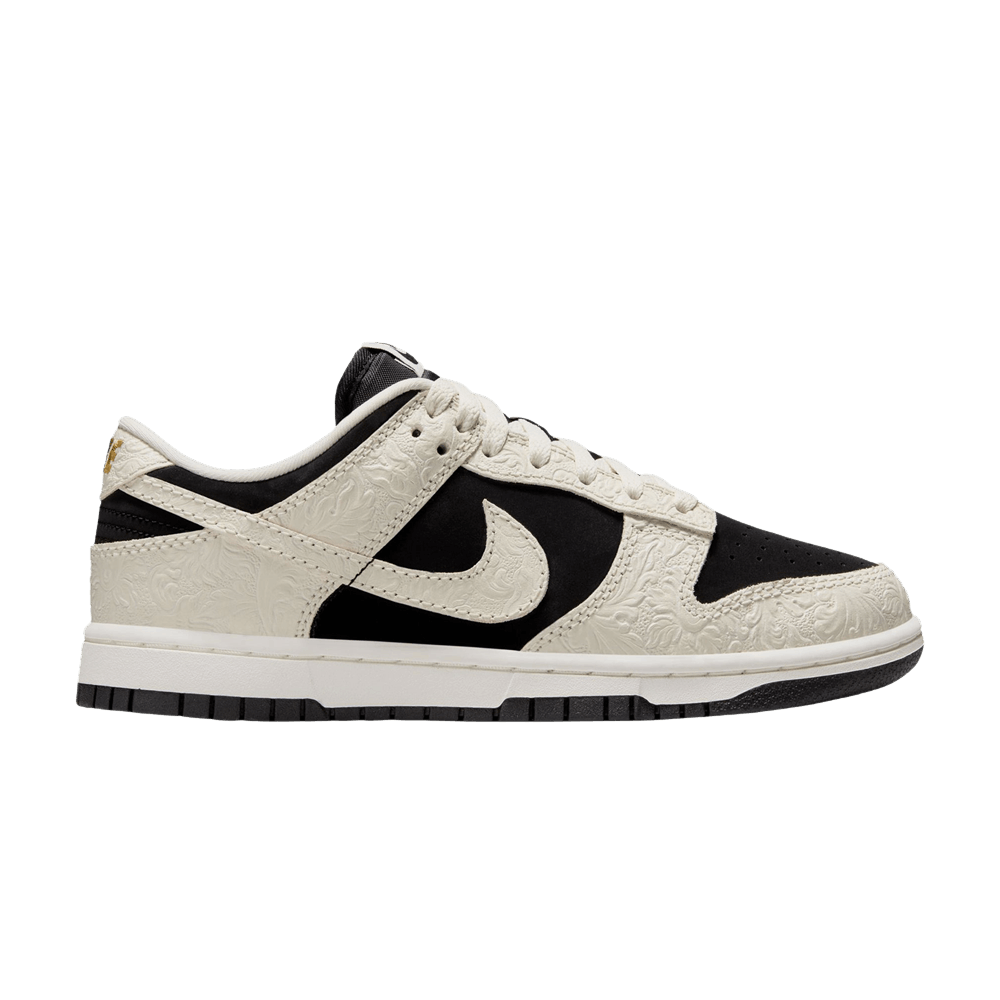 Nike Dunk Low Embossed Black Sail (Women's)