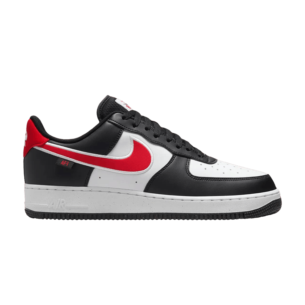 Nike Air Force 1 Low '07 Next Nature Noir Blanc Rouge Université