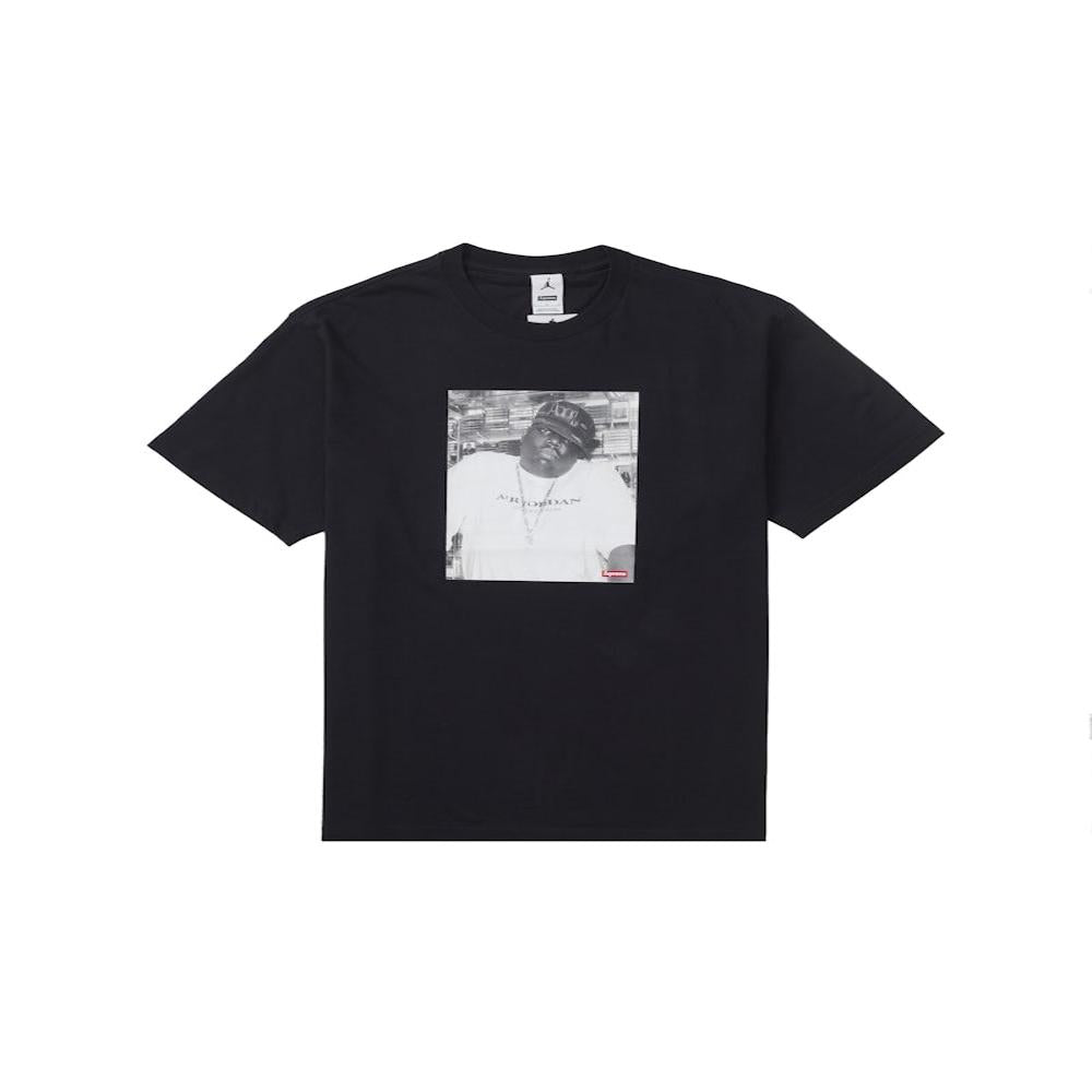 Supreme Jordan Biggie S S Top Noir