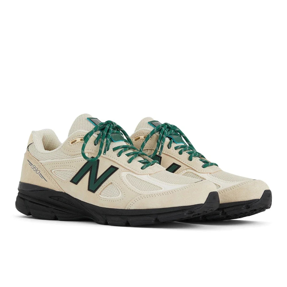 New Balance 990v4 MiUSA Teddy Santis Macadamia Nut